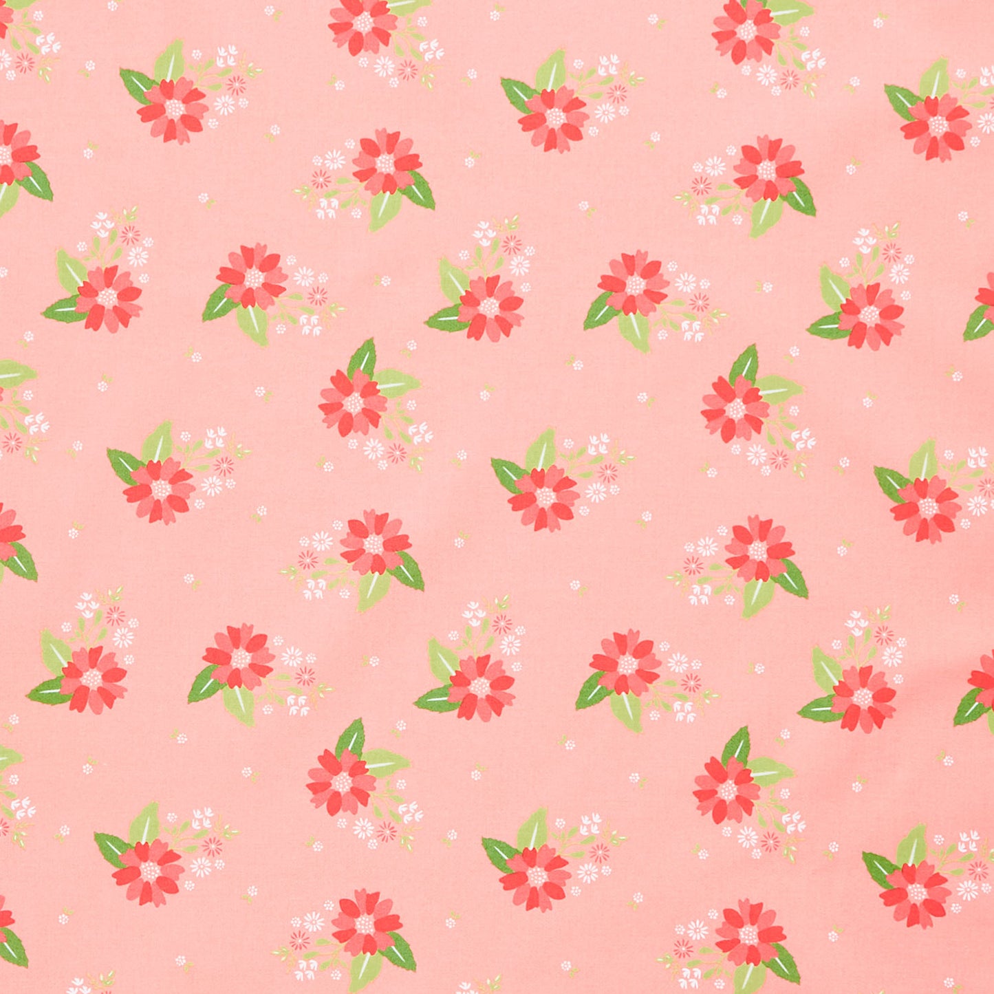 Strawberry Lemonade - Carnation Carnation Yardage Primary Image