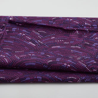 Mosaic - Small Tiles Purple 108" Wide 3 Yard Cut