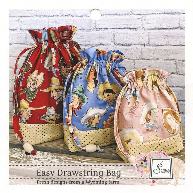 Easy Drawstring Bag Pattern Primary Image