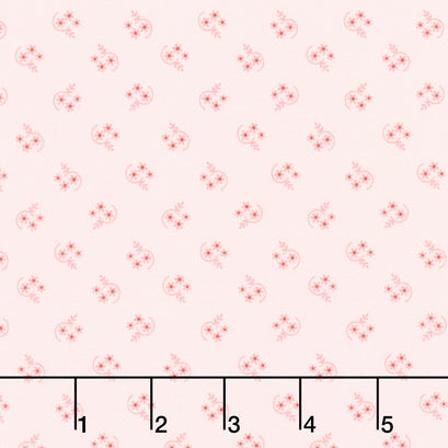 Mercantile - Reminisce Background Coral Yardage
