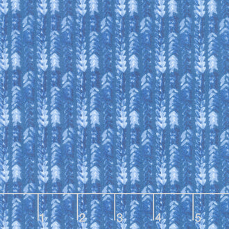 Sunshine and Dewdrops - Stripes Royal Yardage