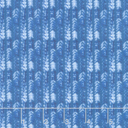 Sunshine and Dewdrops - Stripes Royal Yardage