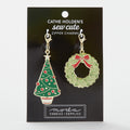 Sew Cute Zipper Pulls - Tree & Wreath Alternative View #1