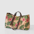 Poppins Tote Kit - Paradise Cork with Brown Weave Faux Leather Primary Image