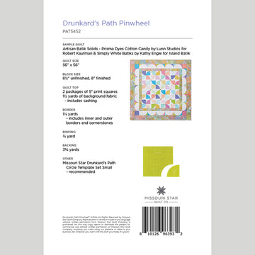 Digital Download - Drunkard's Path Pinwheel Quilt Pattern by Missouri Star Alternative View #1