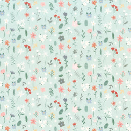 Let's Create - Stems Mint Yardage Primary Image