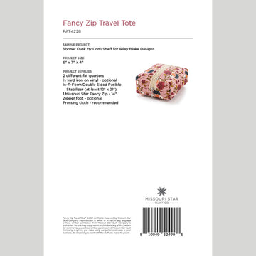 Digital Download - Fancy Zip Travel Tote Pattern by Missouri Star Alternative View #1
