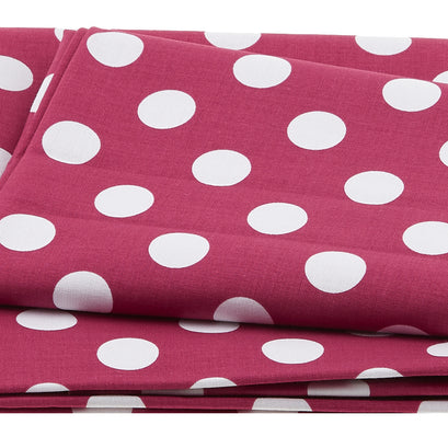 Medium Dots Fuschia 2 Yard Cut