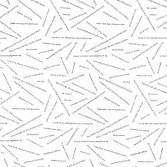 Makers Collage - Blessings White Yardage