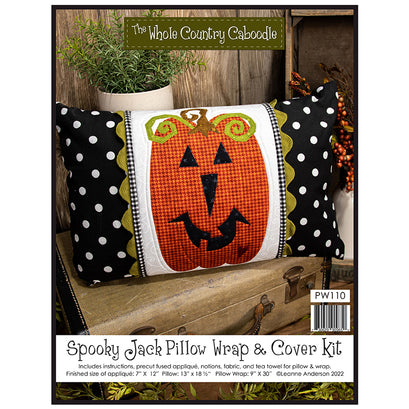 Spooky Jack Pillow Wrap & Cover Kit