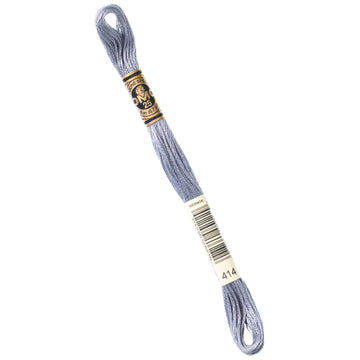 DMC Embroidery Floss - 414 Dark Steel Gray Primary Image
