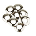 Sallie Tomato Double Faced Snap Together 1/2" Grommets - Nickel Primary Image