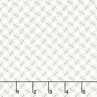Sewing Basket - Grid Onyx Yardage