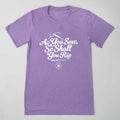 As You Sew So Shall You Rip T-shirt - Heather Purple - XL Primary Image