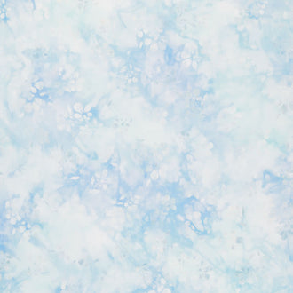 Artisan Batiks - Pastel Petals Flowers Cloud Yardage