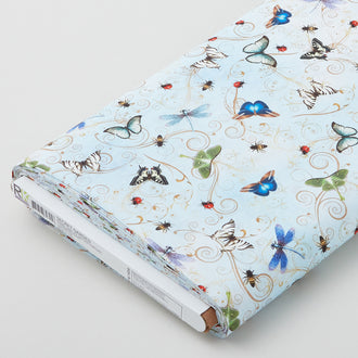 Secret Garden - Sky Butterflies 10 Yard Bolt