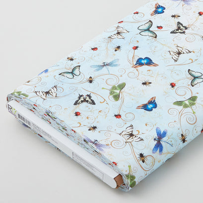 Secret Garden - Sky Butterflies 10 Yard Bolt