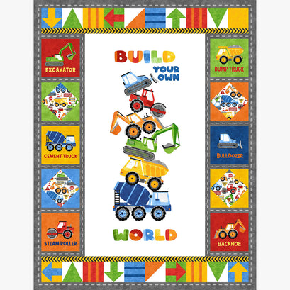 Build Your Own World - Build Your Own White Multi Panel