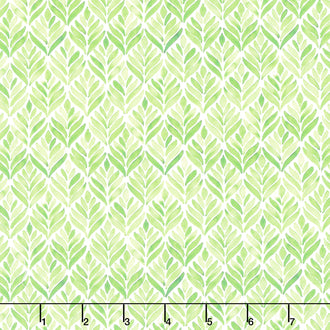 Summer Breeze - Leaves Green Yardage
