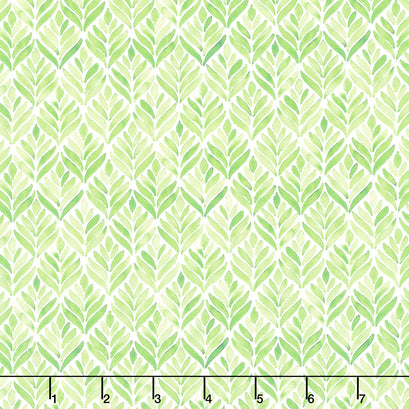 Summer Breeze - Leaves Green Yardage