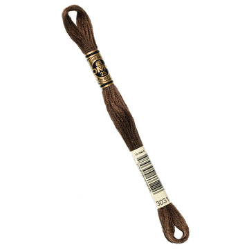 DMC Embroidery Floss - 3031 Very Dark Mocha Brown Primary Image