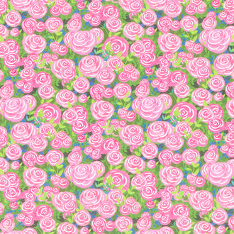 Quilt Retreat - Pink Roses Pink Yardage