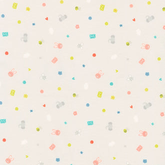 Delivered with Love - Littles Grey Yardage