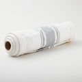 Lakeside Toweling - Center Stripe Silver Yardage Alternative View #1