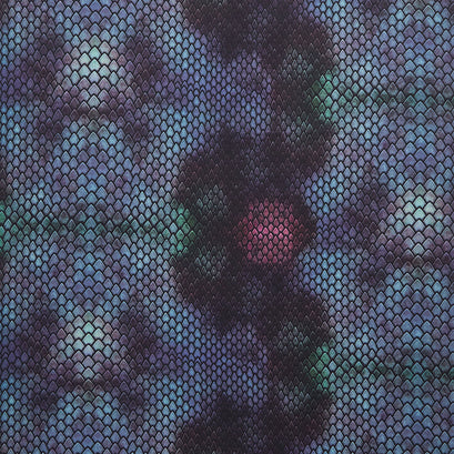 Dragon's Lair - Dragon Skin Night Digitally Printed Yardage