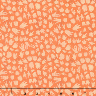 Age of the Dinosaurs - Tracks Burnt Orange Yardage