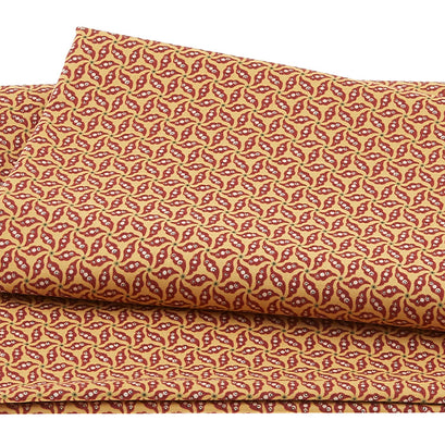 Winter Joy - Poinsettia Mini Gold 2 Yard Cut