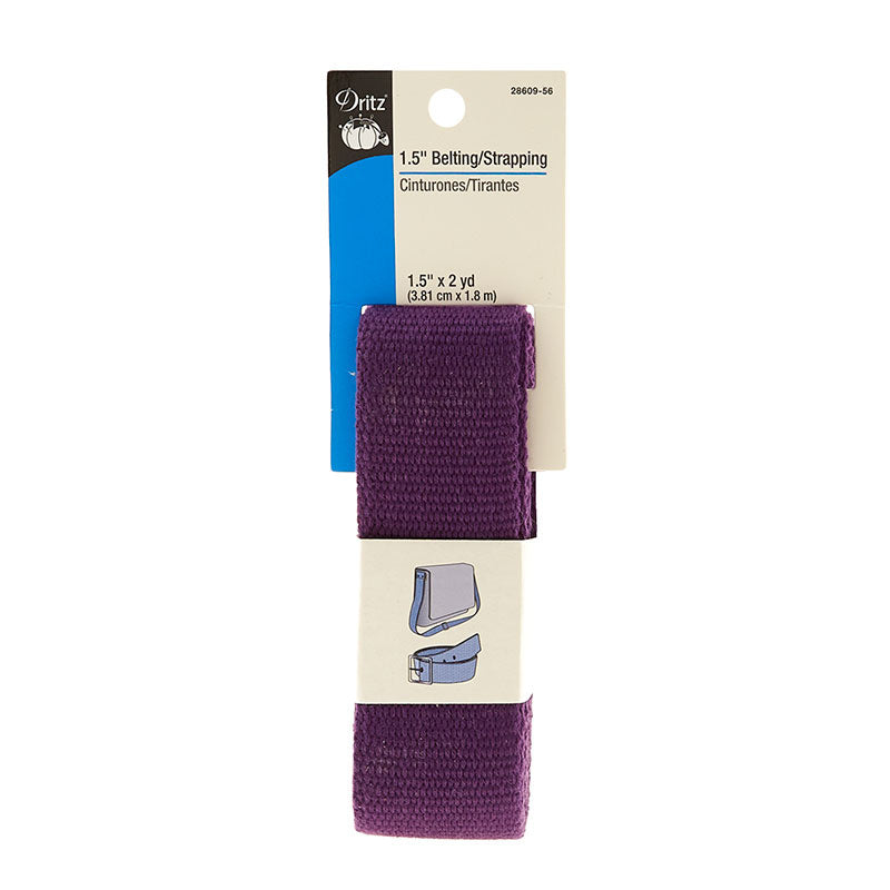 1-1/2" Polypro Purse Strapping - Violet Primary Image