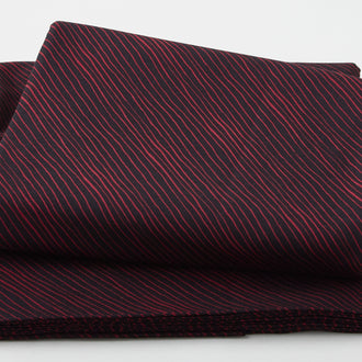 Happy Hearts - Diagonal Stripe 3 Yard Cut