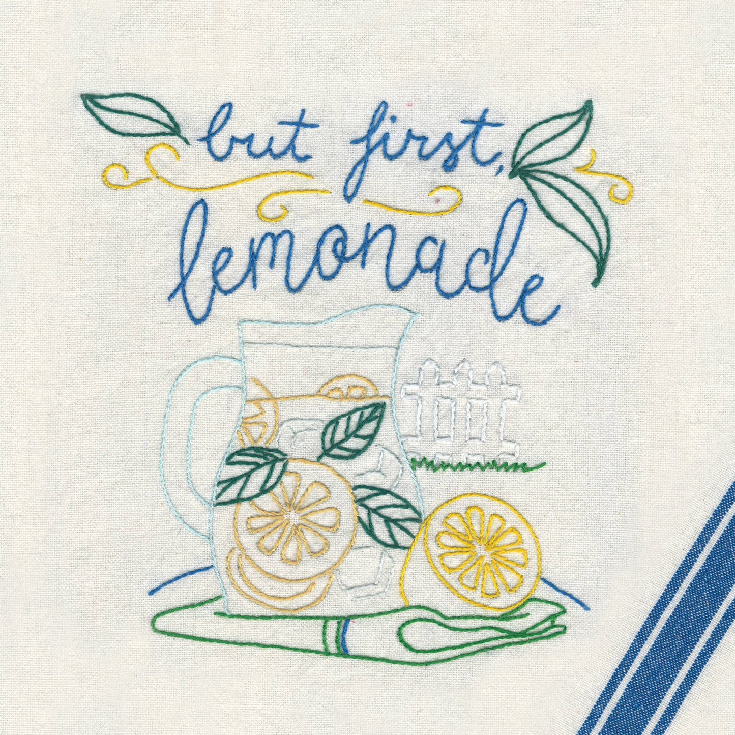 Aunt Martha's When Life Gives You Lemons Iron-On Embroidery Pattern Alternative View #4