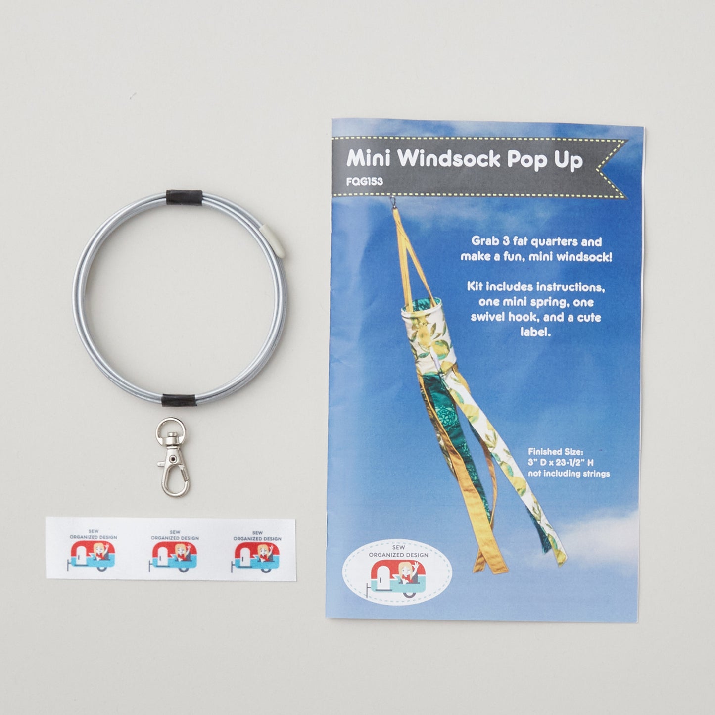 Mini Windsock Pop-Up Kit Alternative View #1