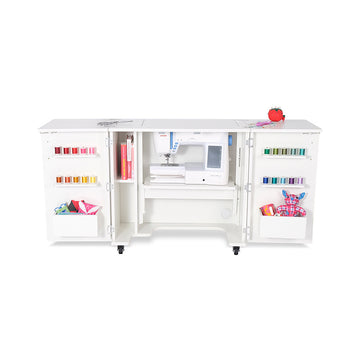 Bandicoot II Sewing Cabinet - Ash White Alternative View #2