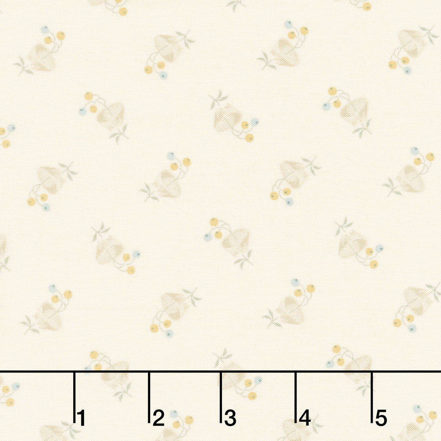 English Garden - Bachelor Button Biscuits Yardage Primary Image