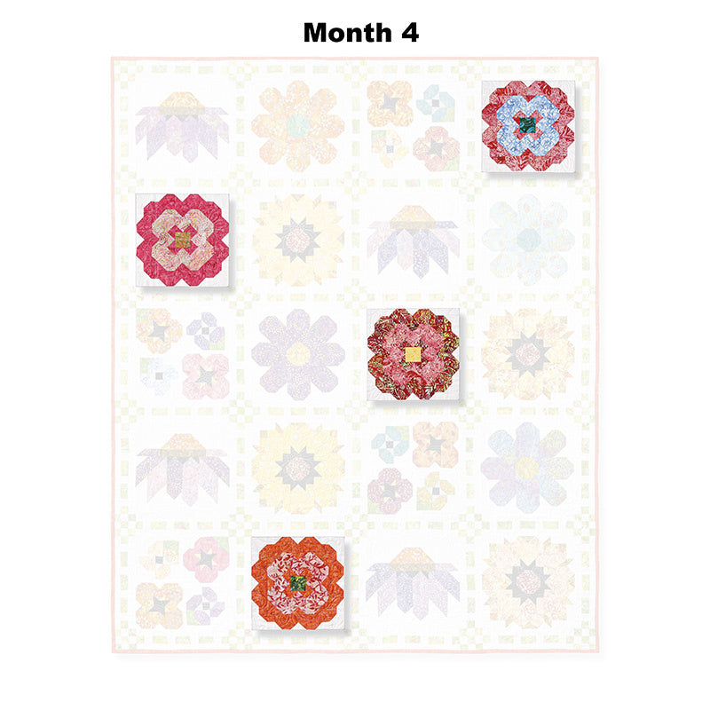 Wildflower Seeds Block of the Month Alternative View #5