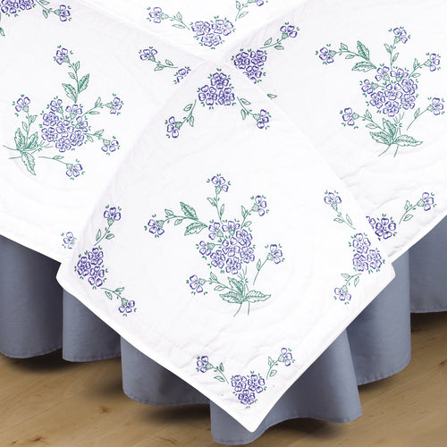 Blue Bells Embroidery Quilt Blocks Set Primary Image