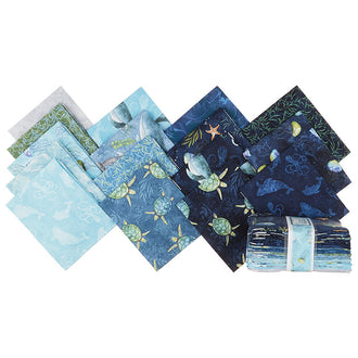 Paradise Bay Fat Quarter Crystals