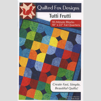 Tutti Frutti Quilt Pattern