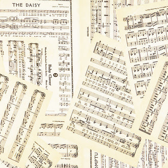 Art Journal - Music Parchment Yardage