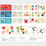 Huggable & Lovable Books - My First Shapes and Animals Multi Three Book Panel Primary Image