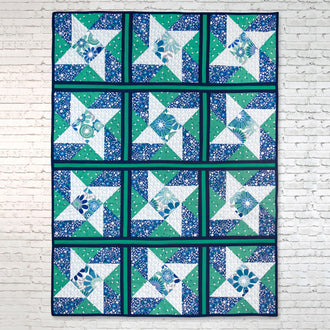 Day Star 12 Block Quilt Kit