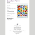 Digital Download - Garden Party Quilt Pattern by Missouri Star