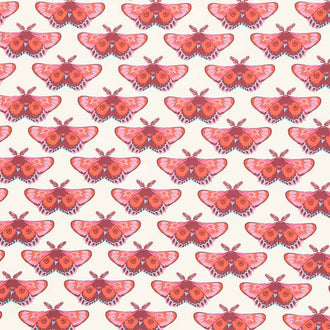 Firefly - Glow Moth Fire Metallic Yardage