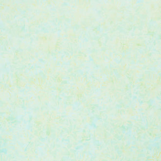 Tonga Batiks - Splash Floral and Dots Mint Yardage