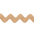 Lori Holt Vintage Ric Rac Large Trim - Nutmeg 3/8" Poly Primary Image