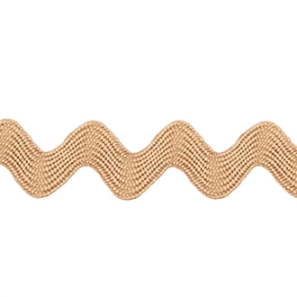 Lori Holt Vintage Ric Rac Large Trim - Nutmeg 3/8" Poly
