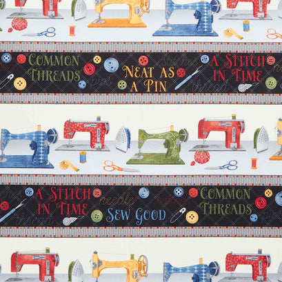 Common Threads - Sewing Repeating Stripe Multi Yardage